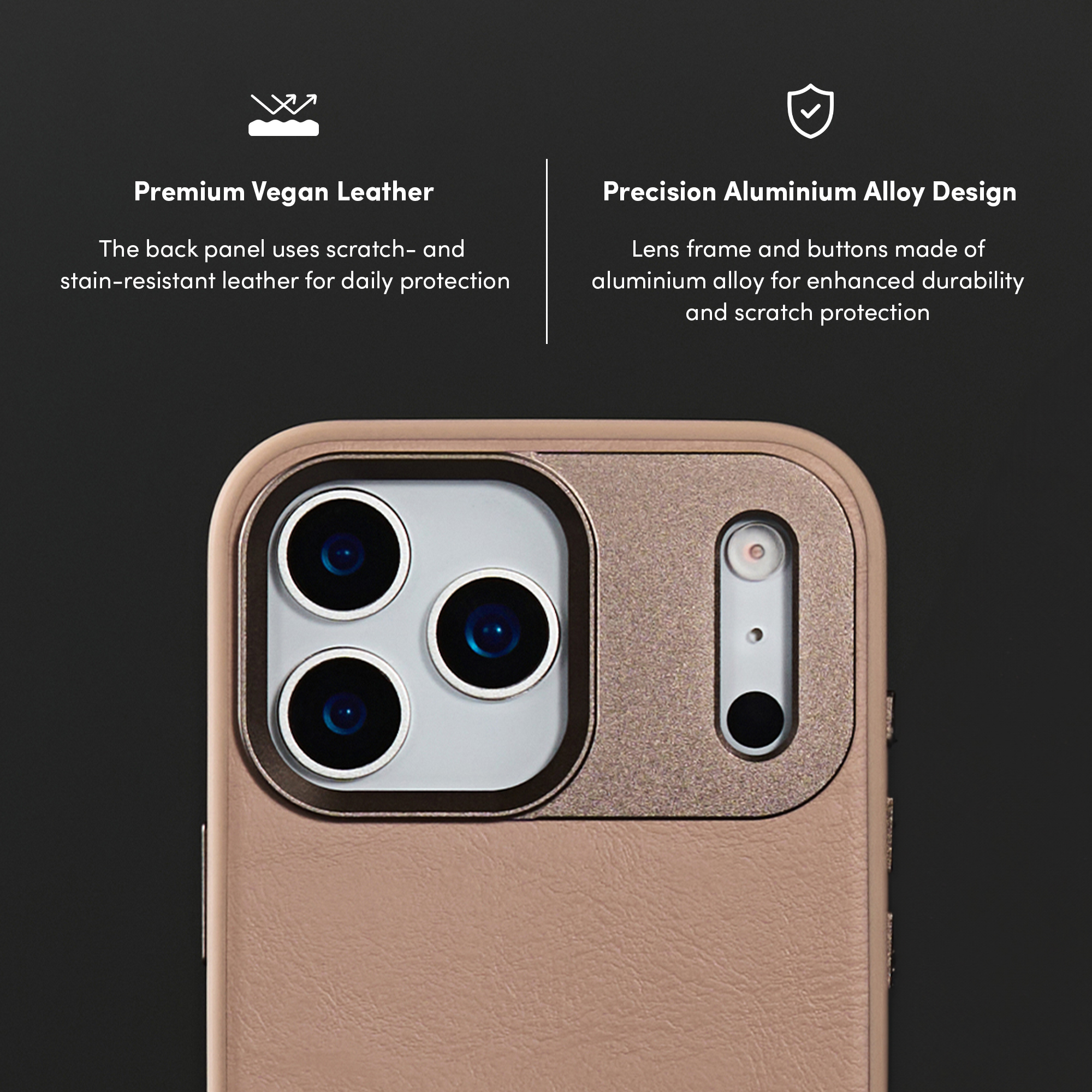Kameleon for iPhone 17 Pro - Midnight Gray