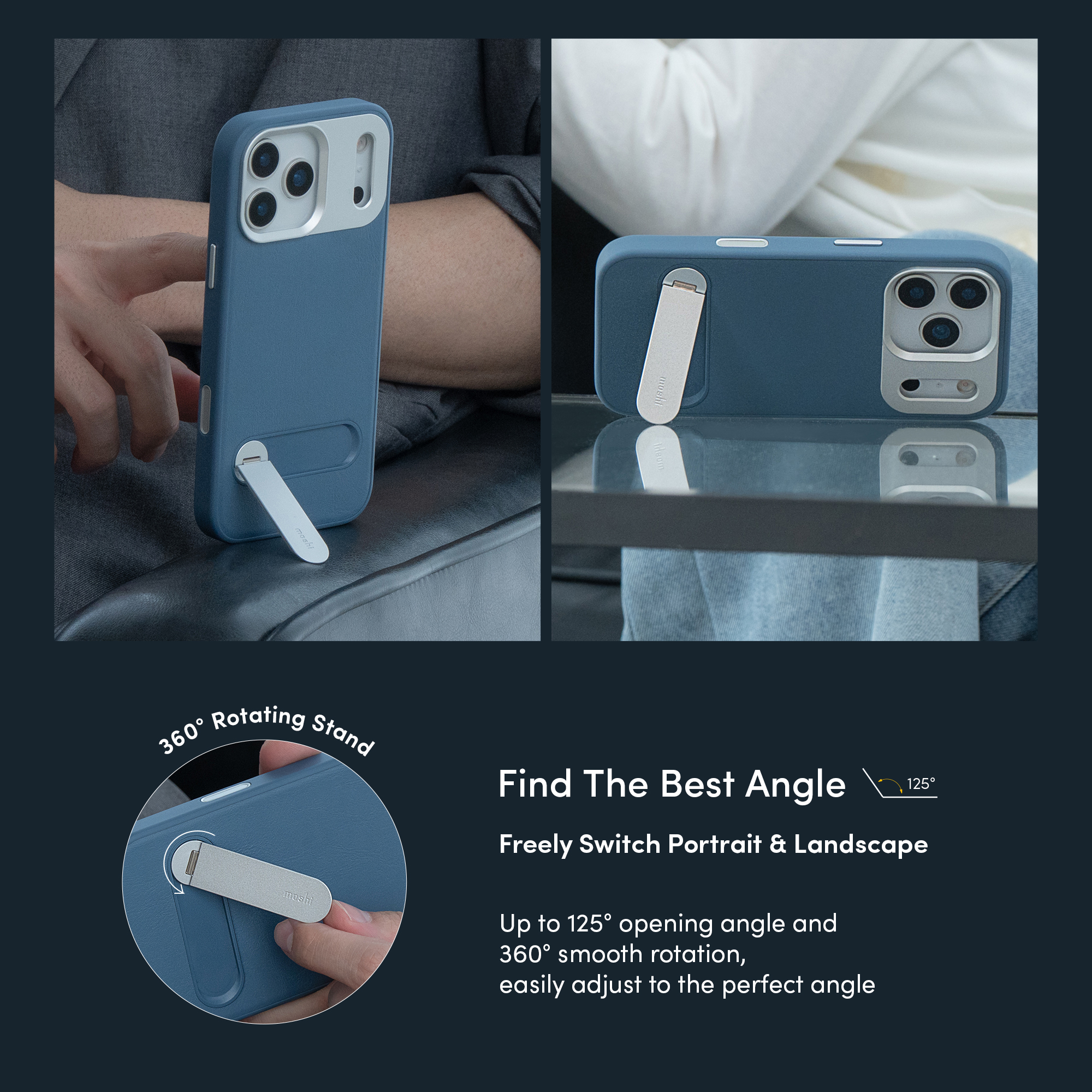 Kameleon for iPhone 17 Pro - Midnight Gray