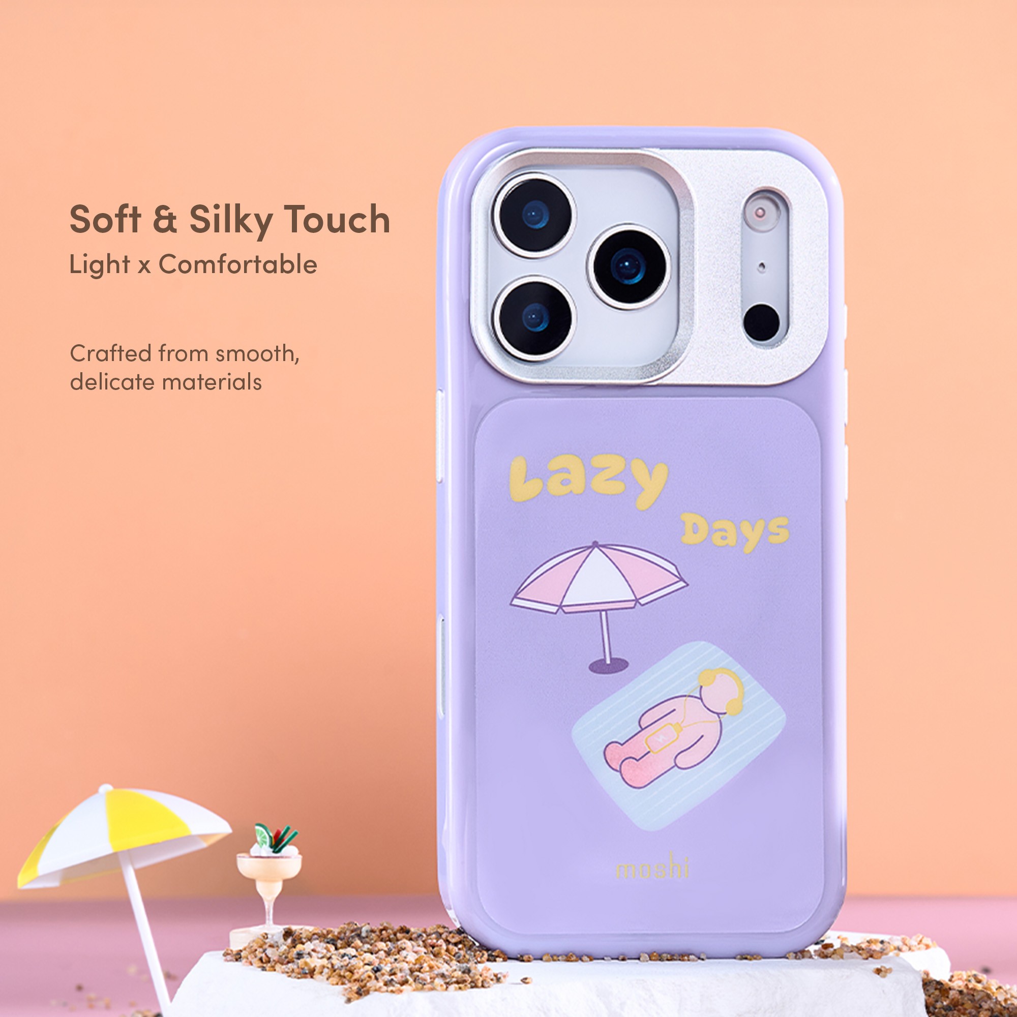 LumaTime for iPhone 17 Pro Max - Lazy Lilac