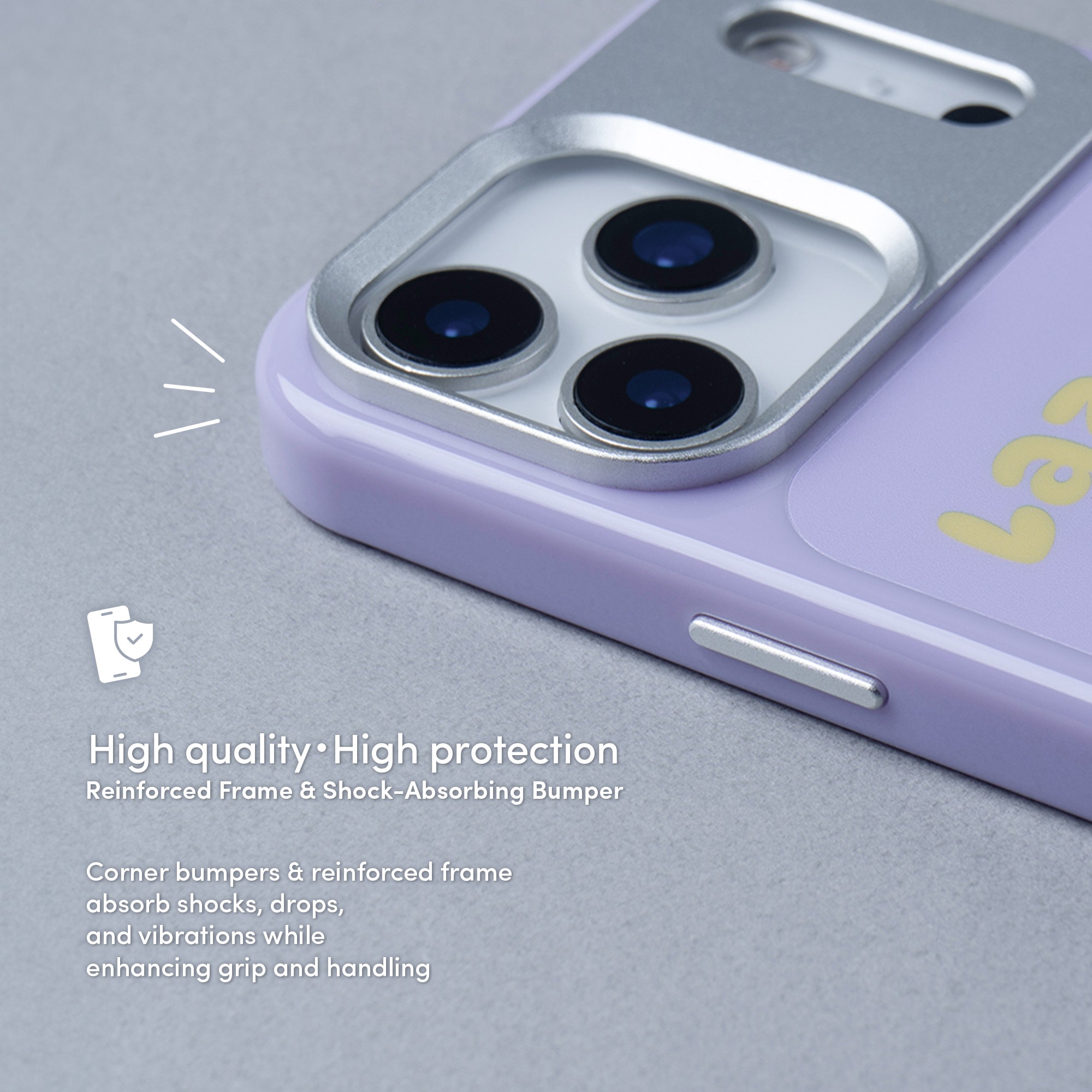 LumaTime for iPhone 17 Pro Max - Lazy Lilac