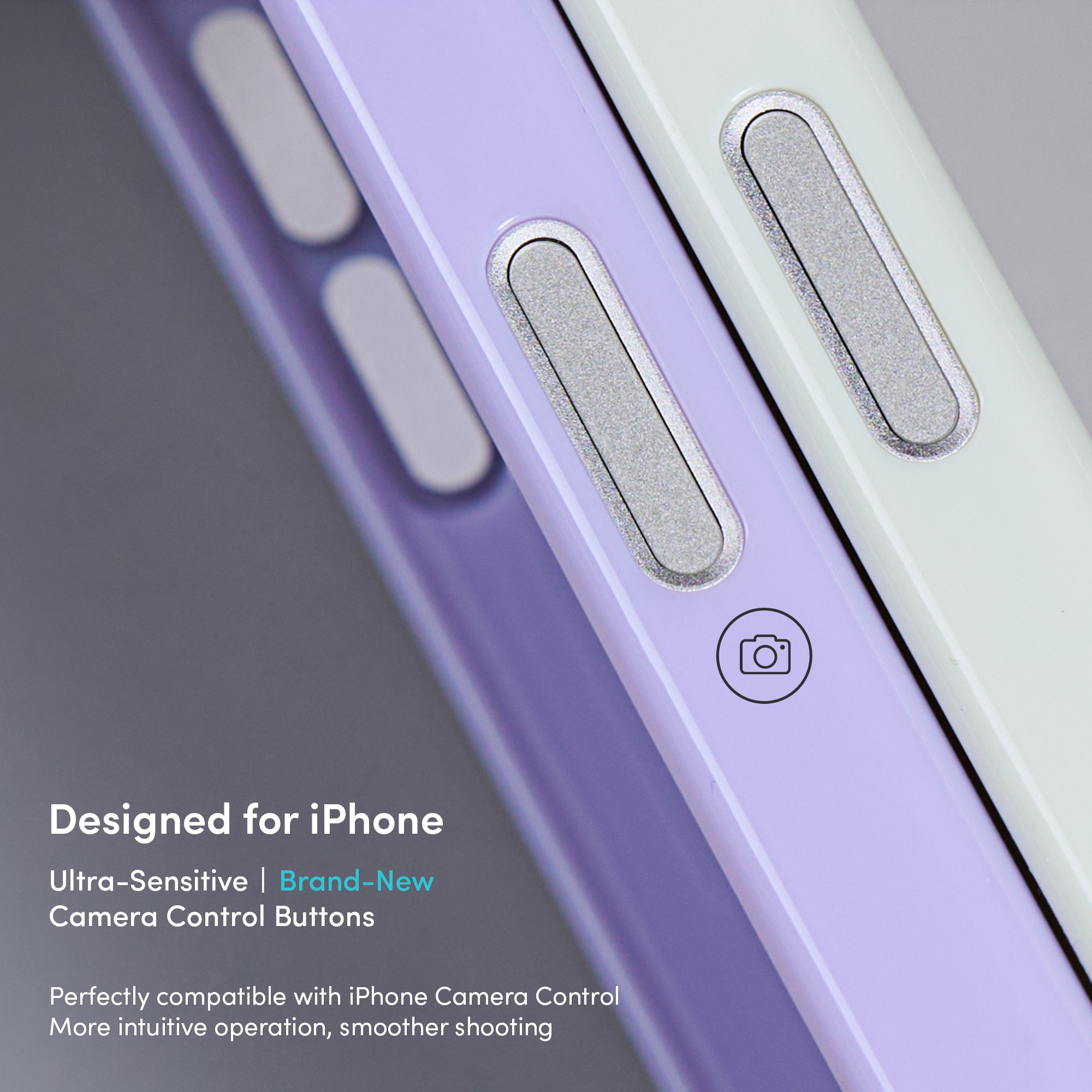LumaTime for iPhone 17 Pro Max - Lazy Lilac