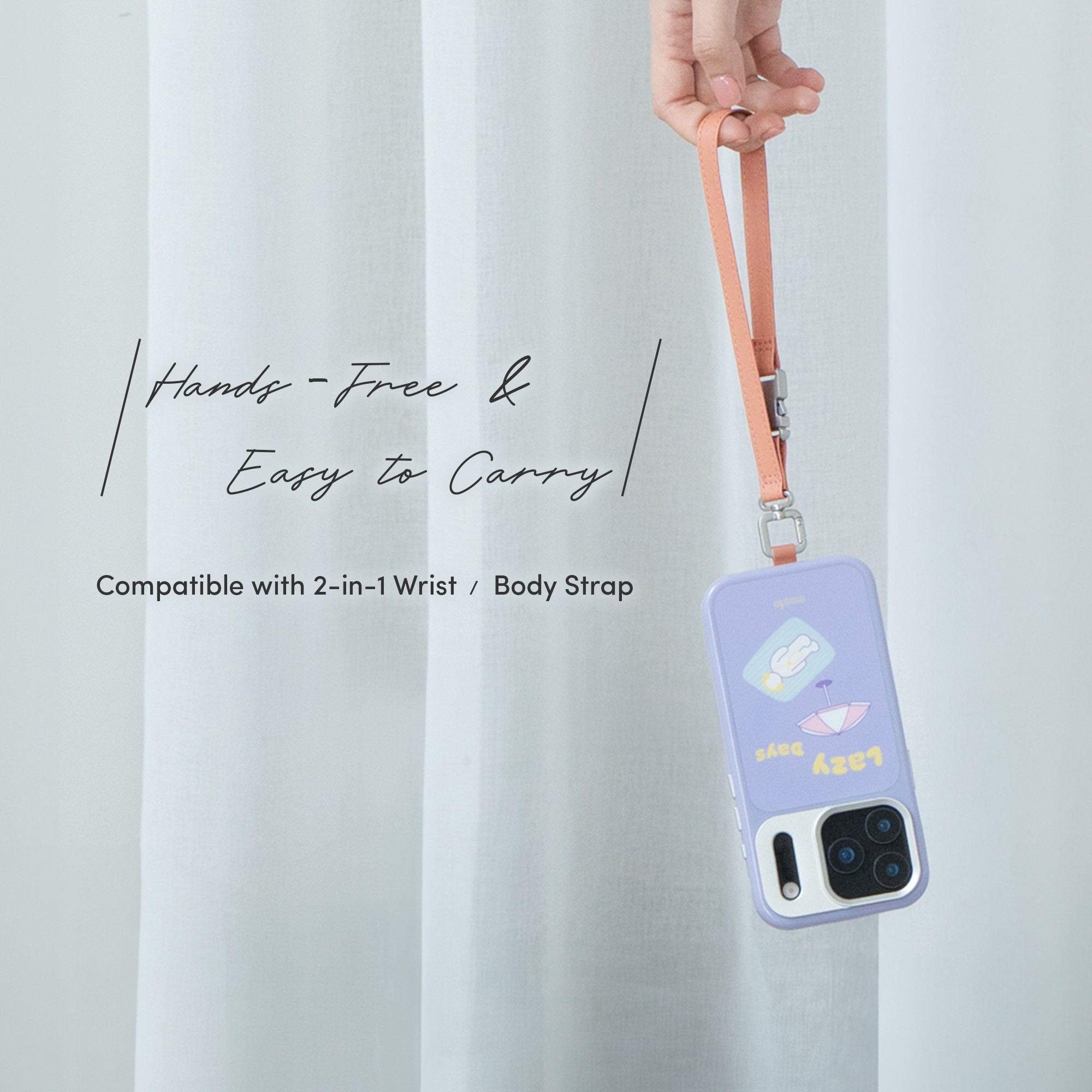 LumaTime for iPhone 17 Pro Max - Lazy Lilac