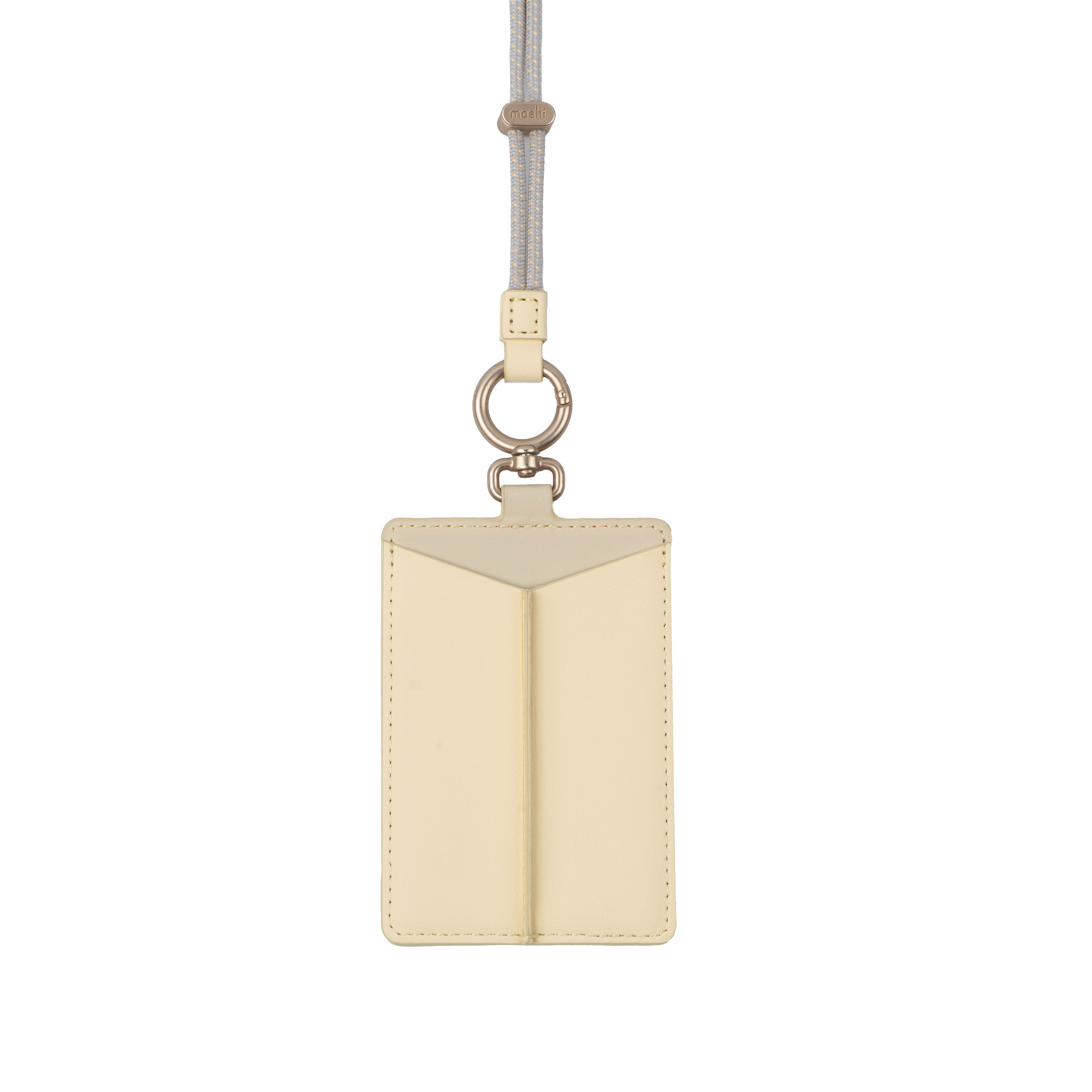 Flip ID/Badge Holder - Light Yellow