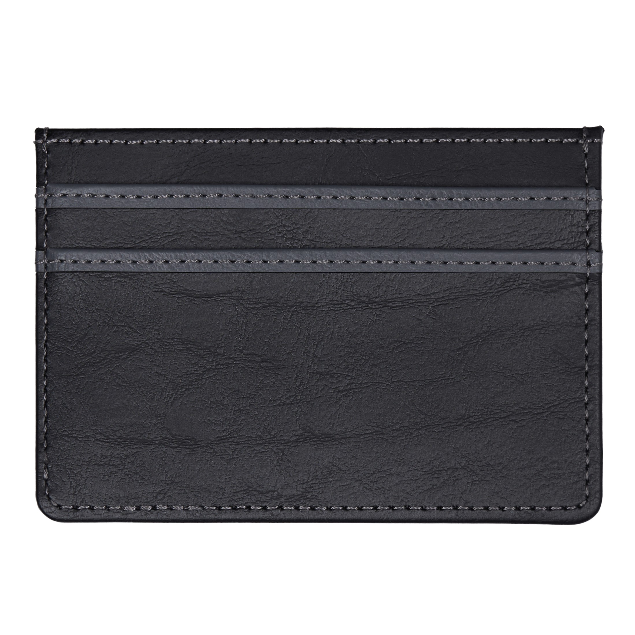 Folia Slim Card Holder - Charcoal Black