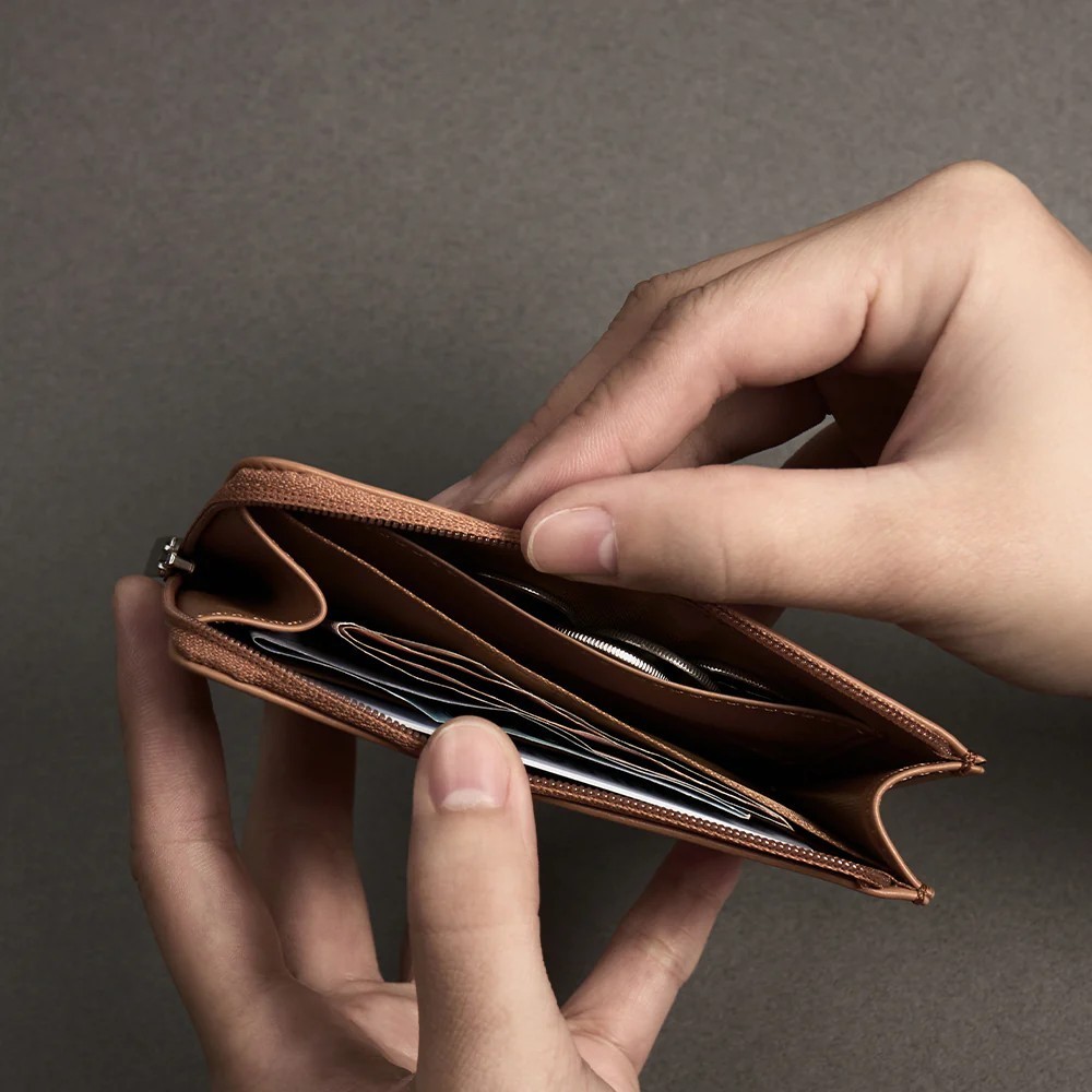 Folia Coin Pouch - Moss Green