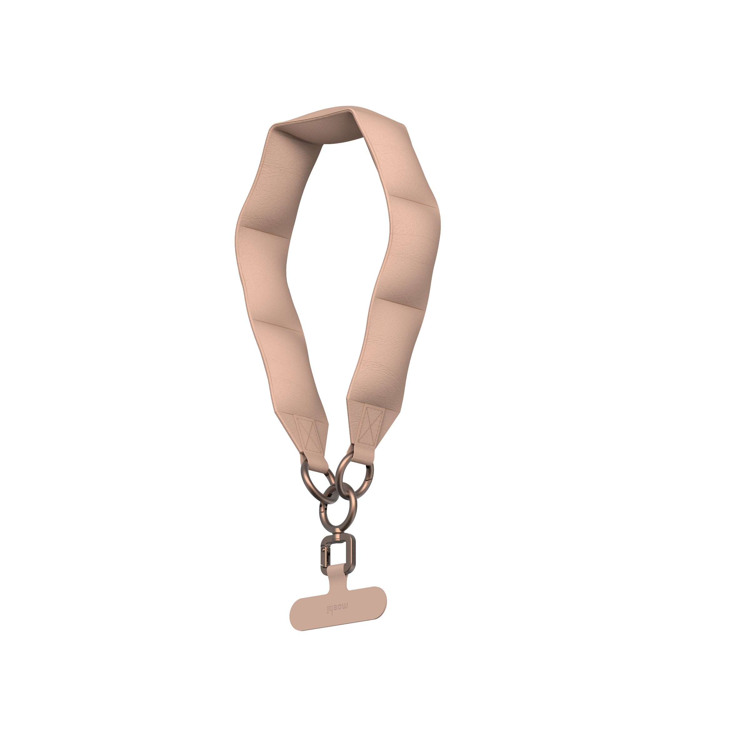 3-in-1 Wrist/Body Strap with Adapter - Milktea Brown