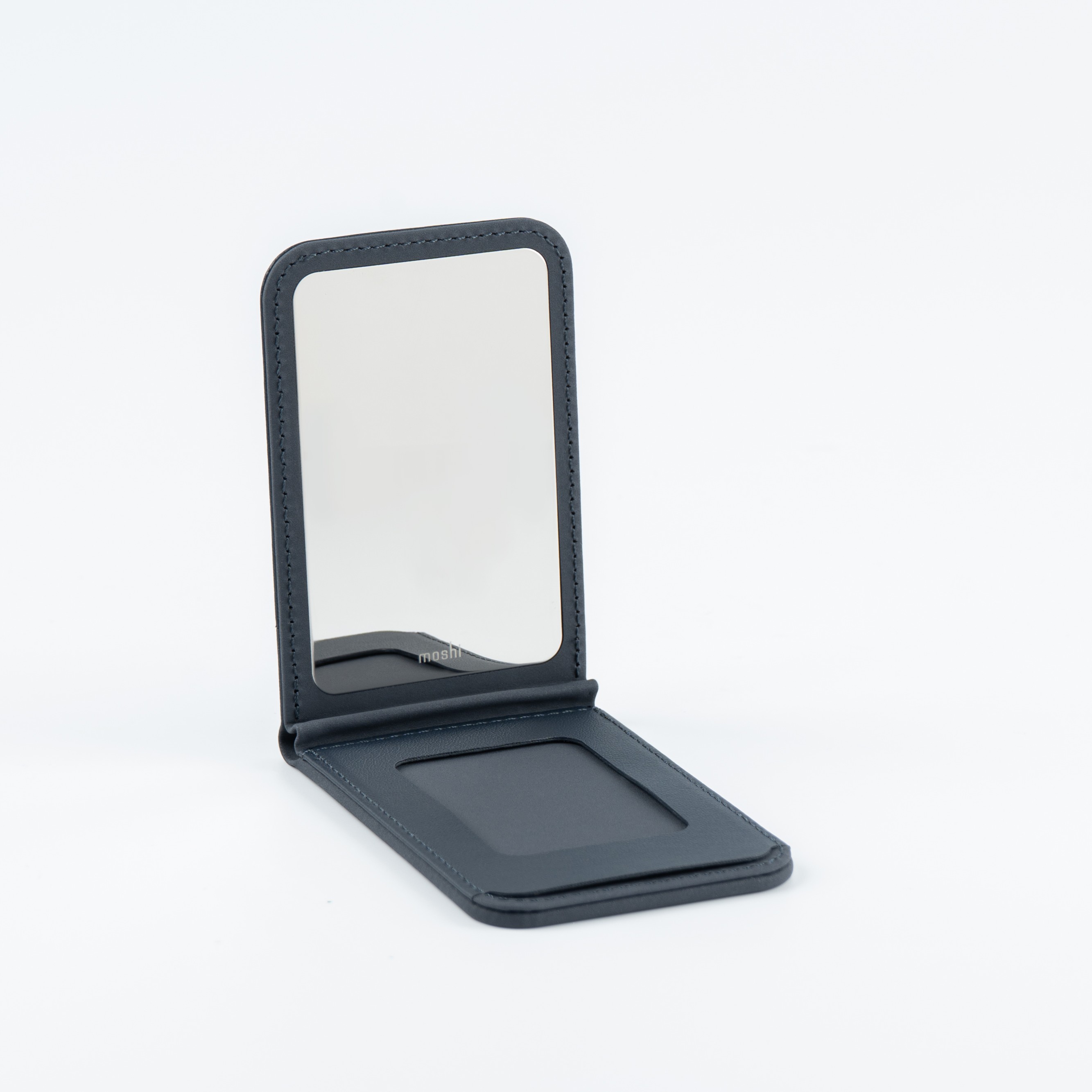 Magnetic Mirror Wallet Stand - Midnight Blue