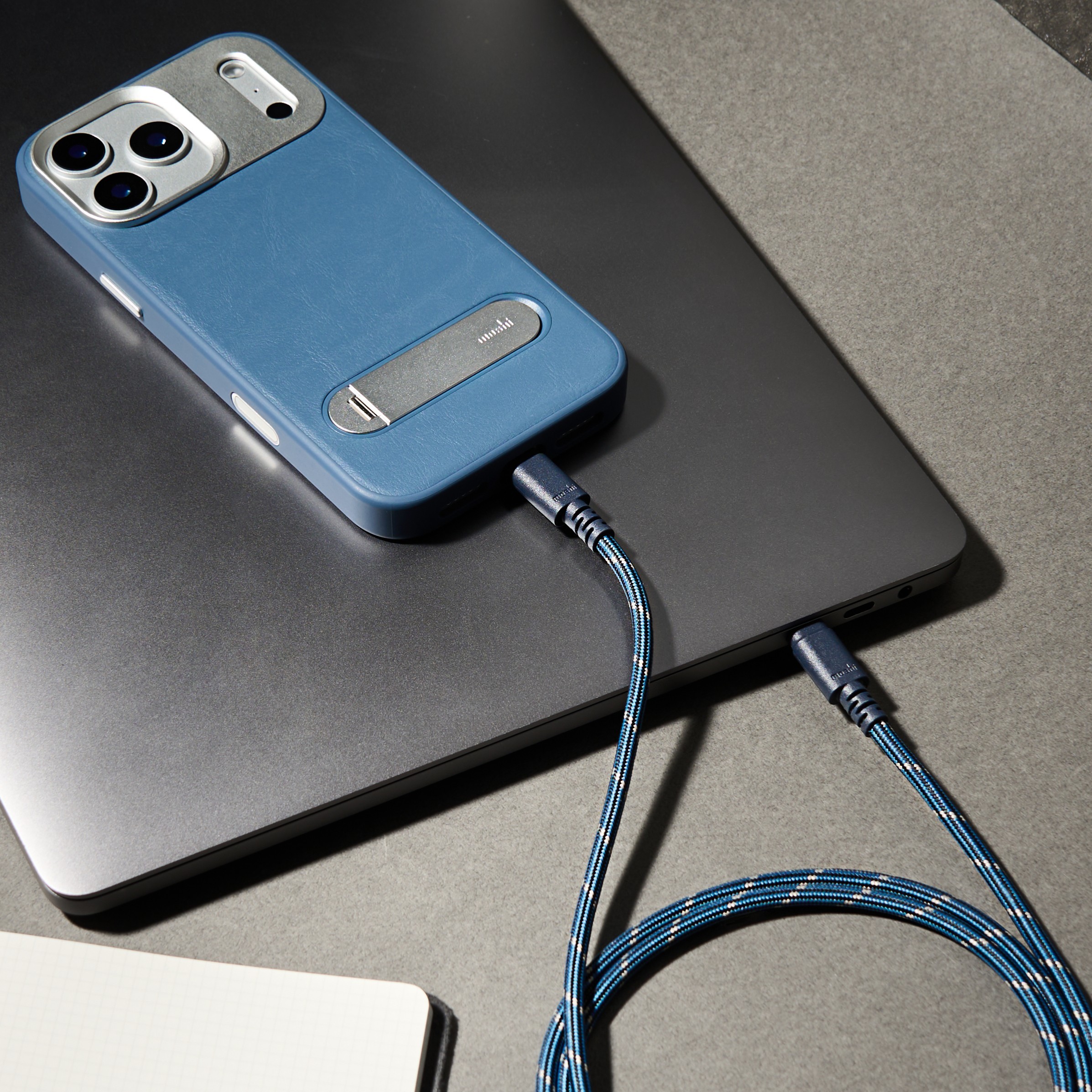 Integra? USB-C to C (240W/480Mbps) Cable with Slim (1.2M) - Midnight Blue