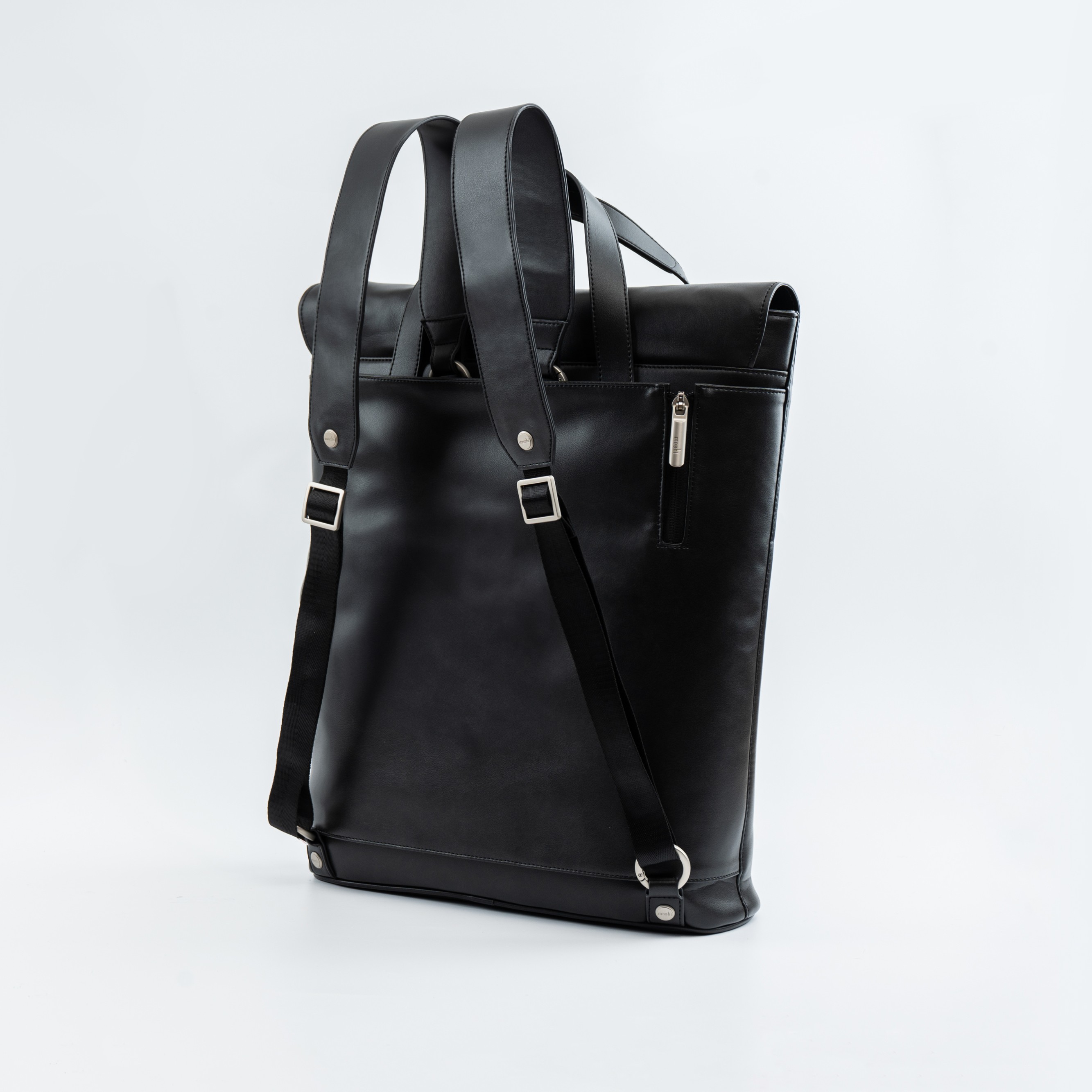 Aresta Convertible Tote - Jet Black