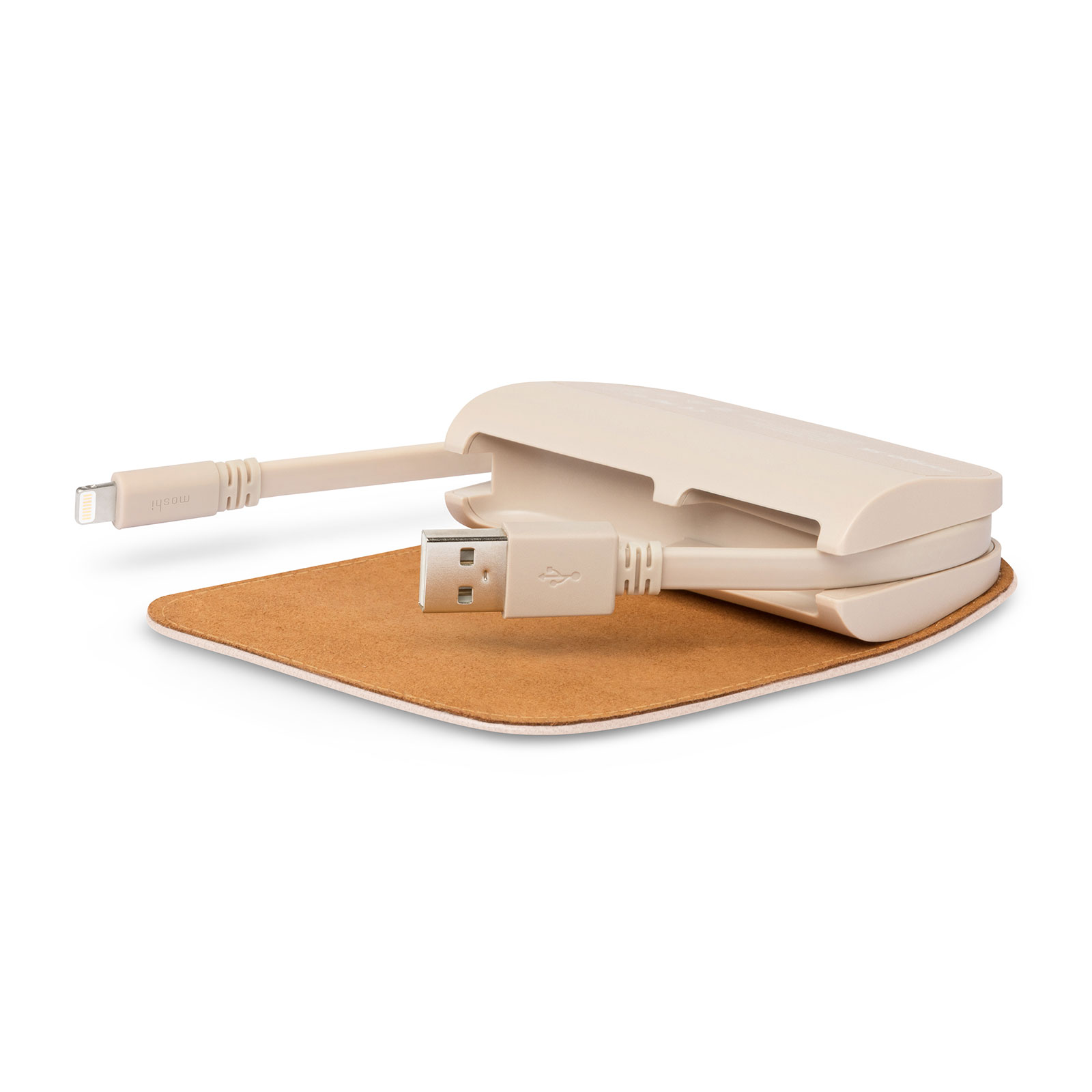 IonGo 5K with USB-A to Lightning Cable - White