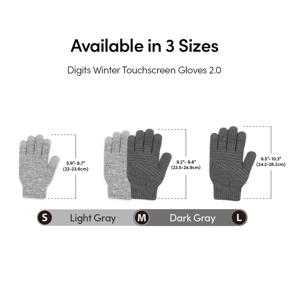 Digits (M) - Dark gray