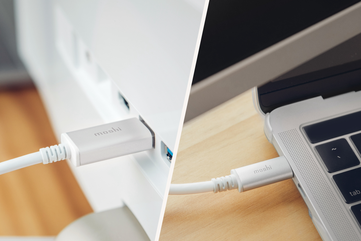USB-C to DisplayPort Cable - White