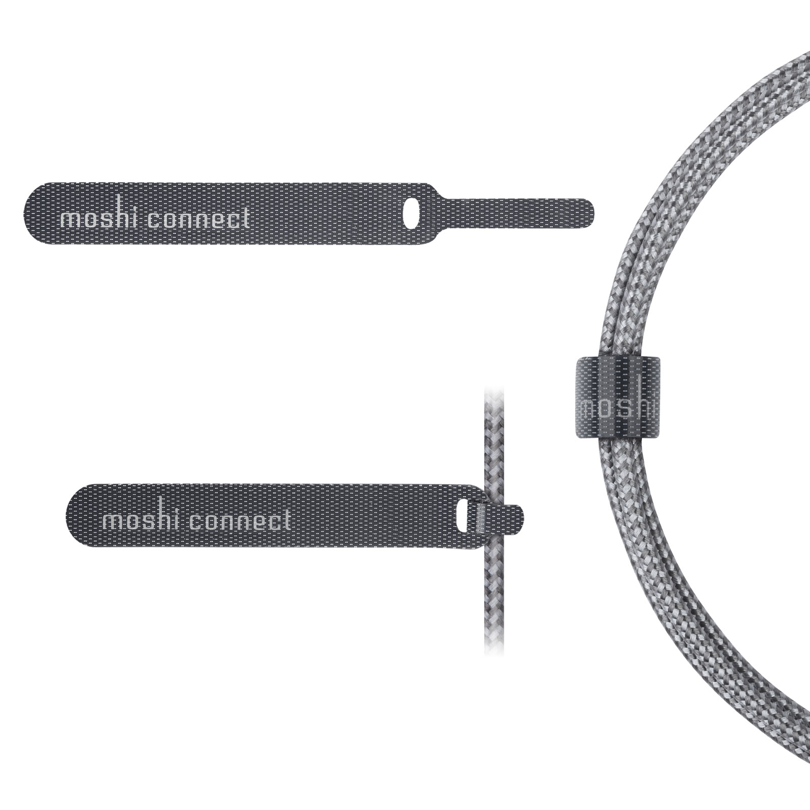 Integra? USB-C to USB-A Charge/Sync Cable - Titanium Gray