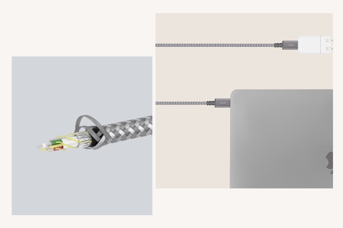 Integra? USB-C to USB-C Charge/Sync Cable - Titanium Gray