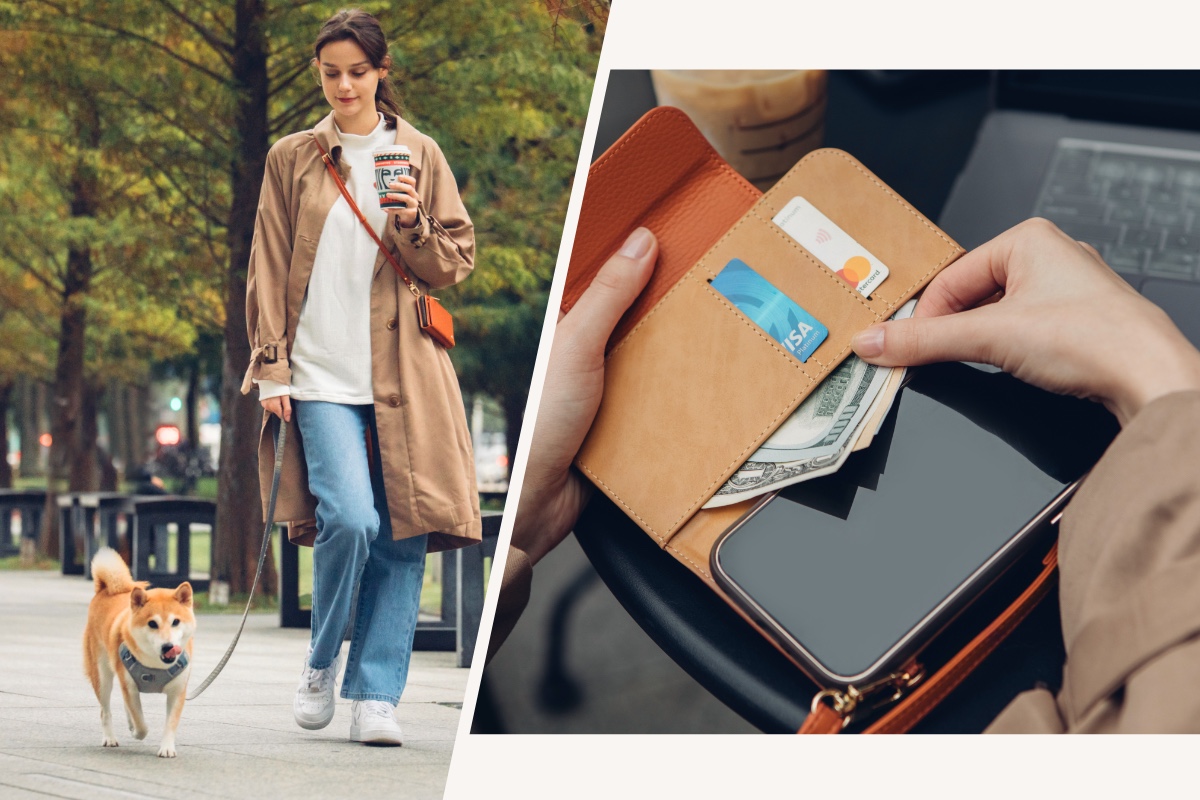 SnapTo Crossbody Wallet - Luna Pink