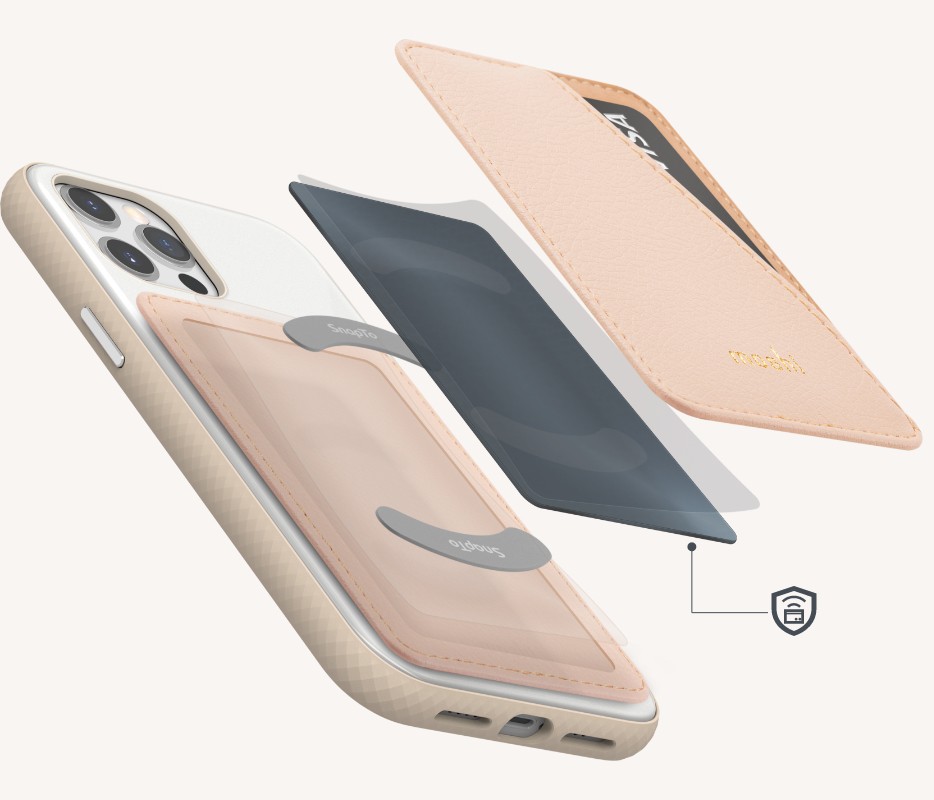 SnapTo? Slim Wallet - Luna Pink