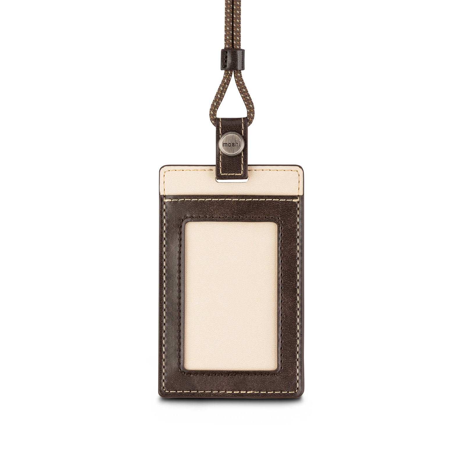 ID/Badge Holder - Oak Brown