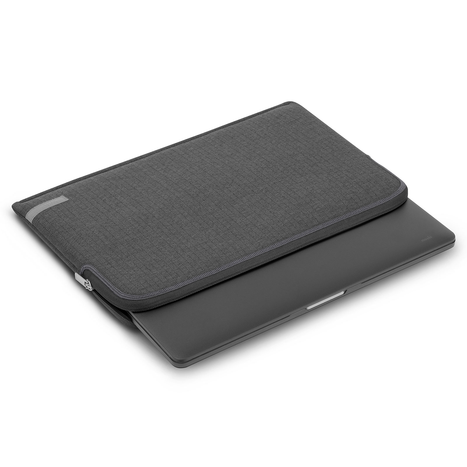Pluma Laptop Sleeve 15-/16-inch - Herringbone Gray