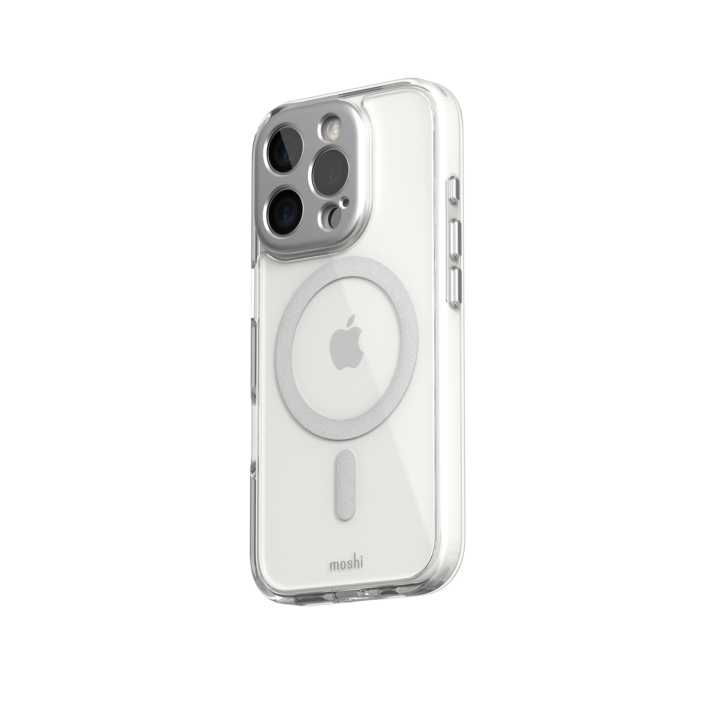 iGlaze for iPhone 16 Pro (MagSafe) - Luna Silver