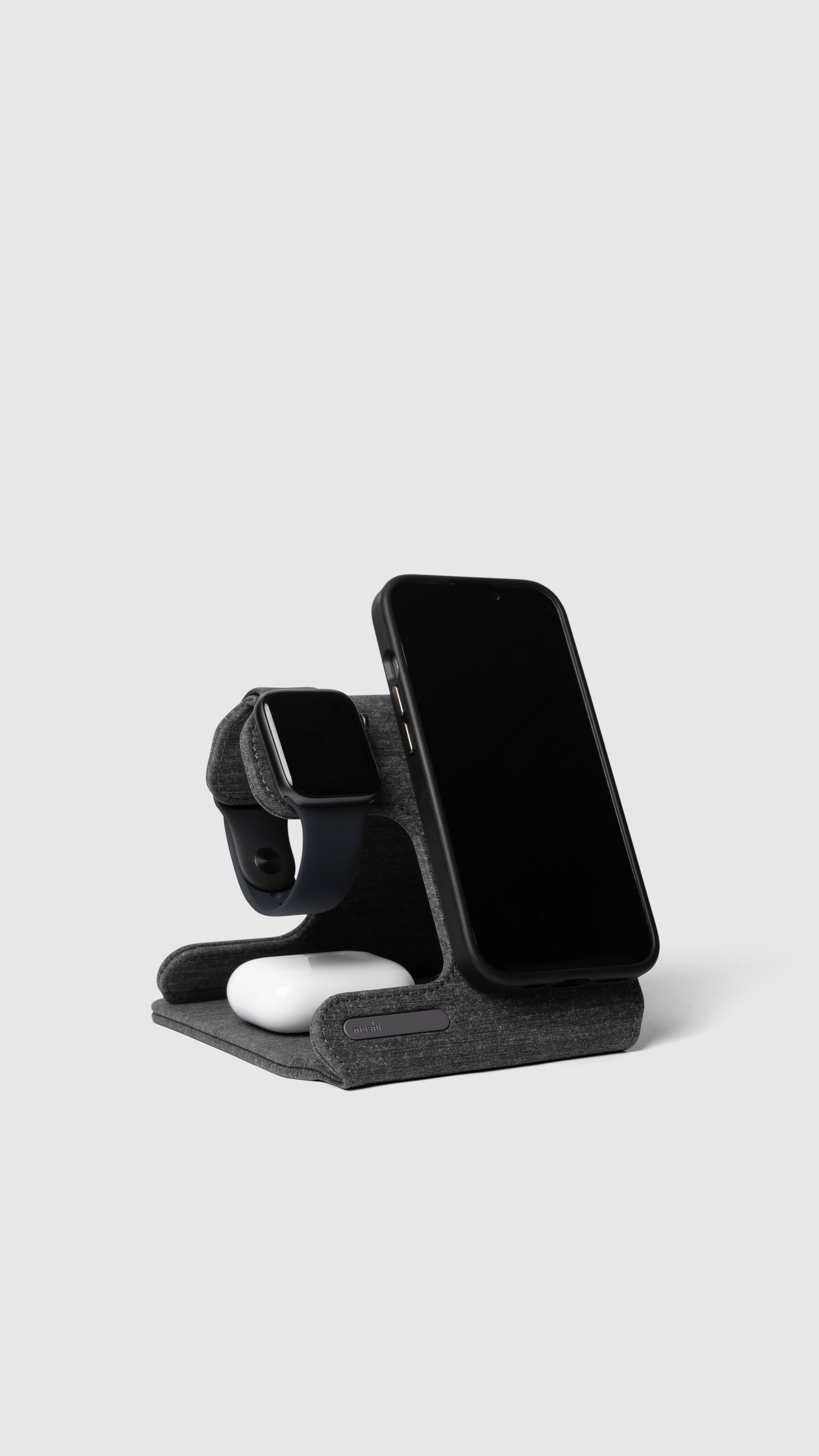 Taita M 3-in-1 Foldable Wireless Charging Station - Rock Black