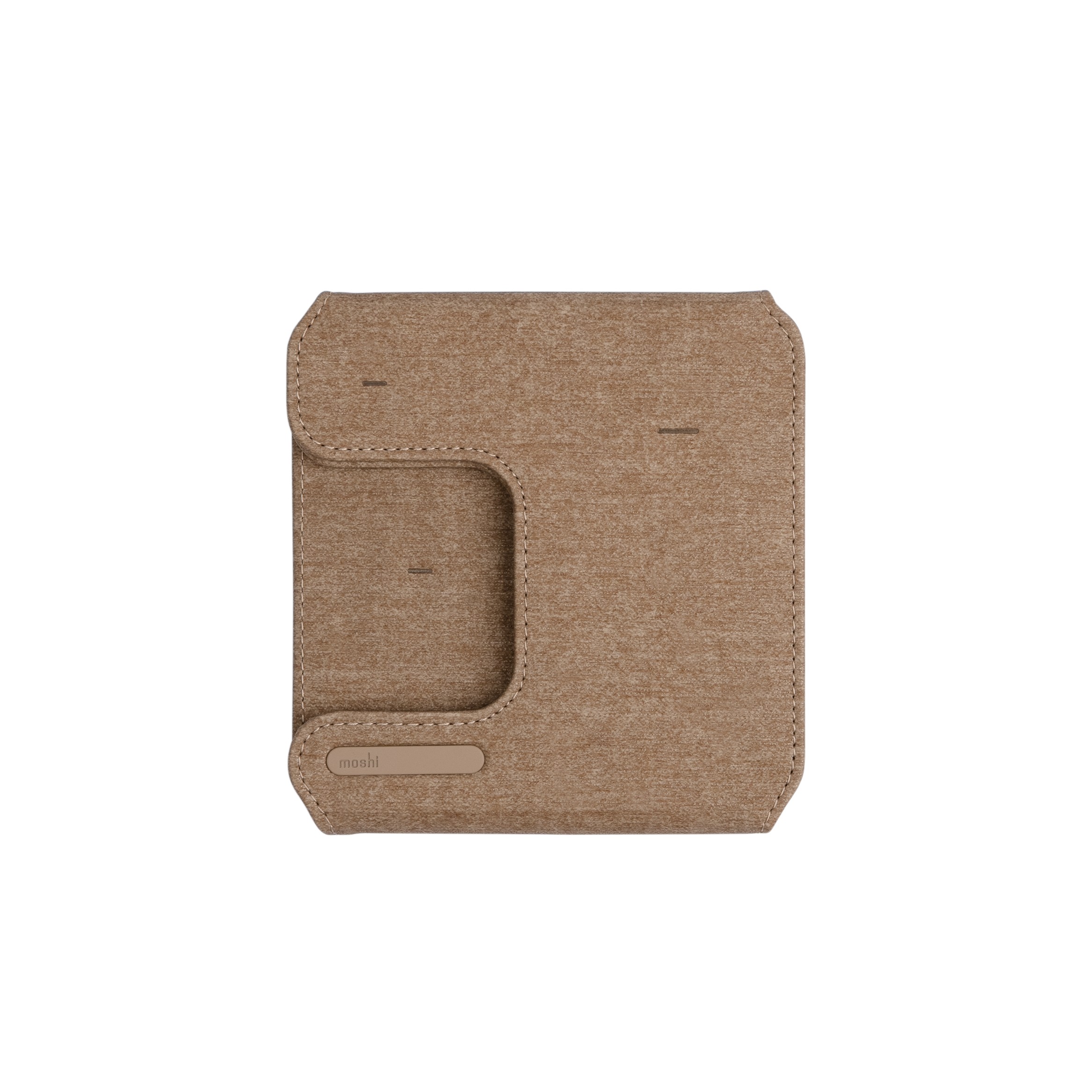 Taita M 3-in-1 Foldable Wireless Charging Station - Sandstone Brown