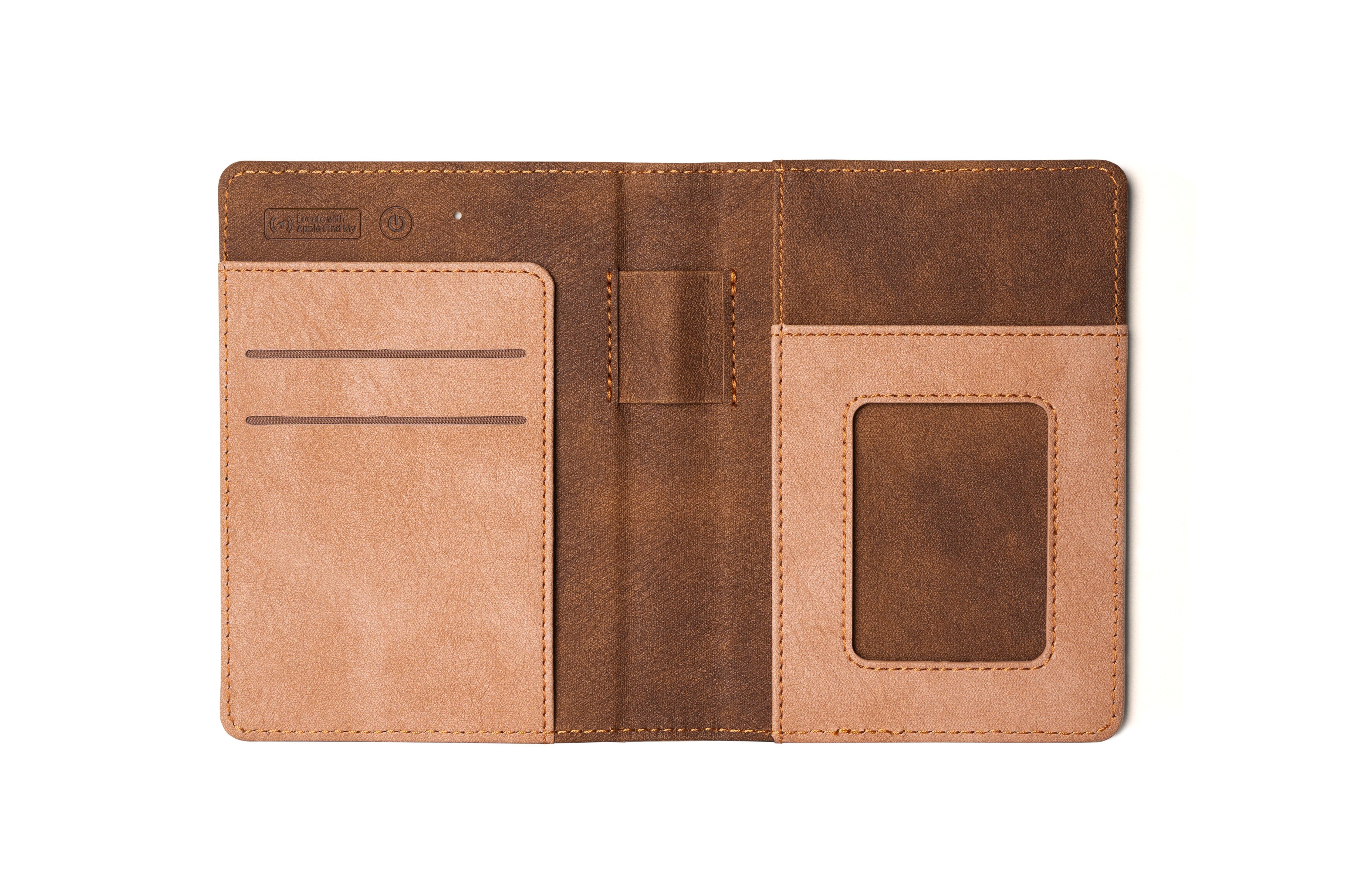 Passport Finder Holder - Pale Orange